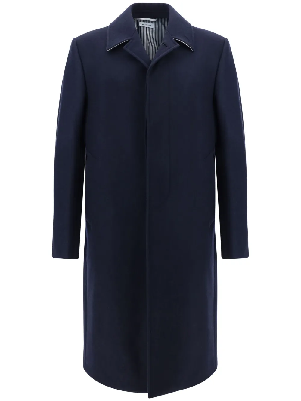 The Row Double-Breasted Overcoat in Charcoal — Clothing | CATWALK