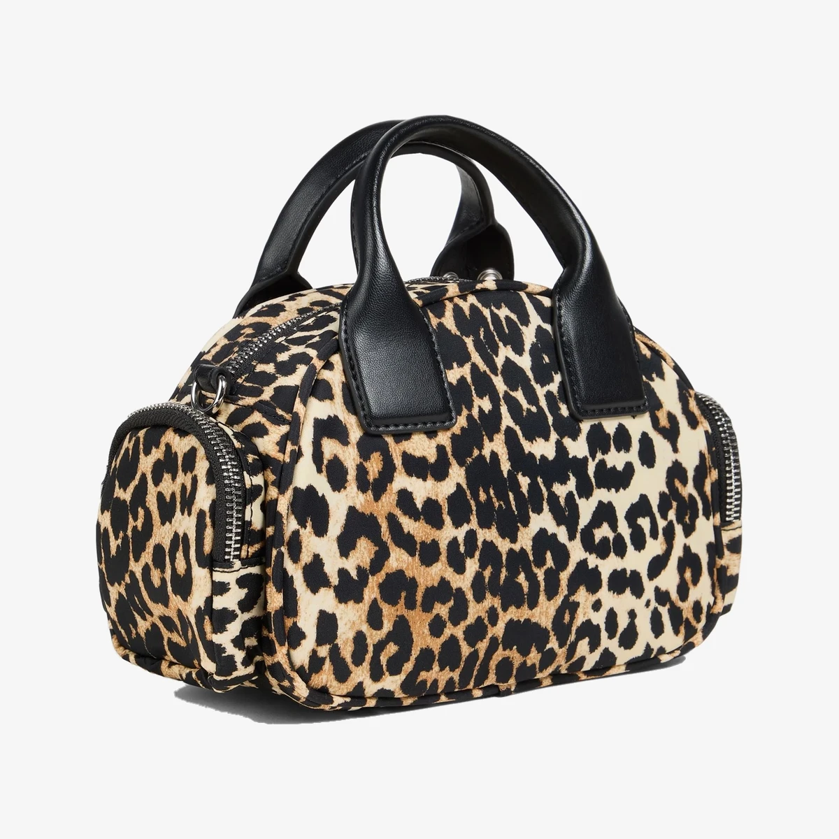 Leopard-print shell tote вид 2