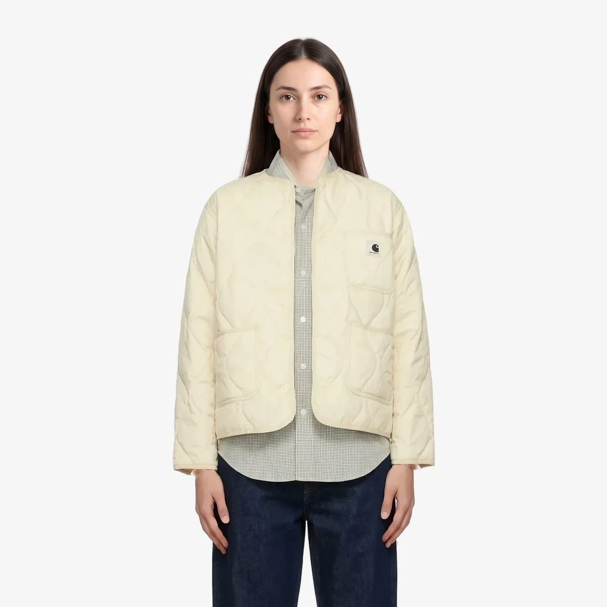 Carhartt WIP Beige Skyler Liner Jacket in Beige