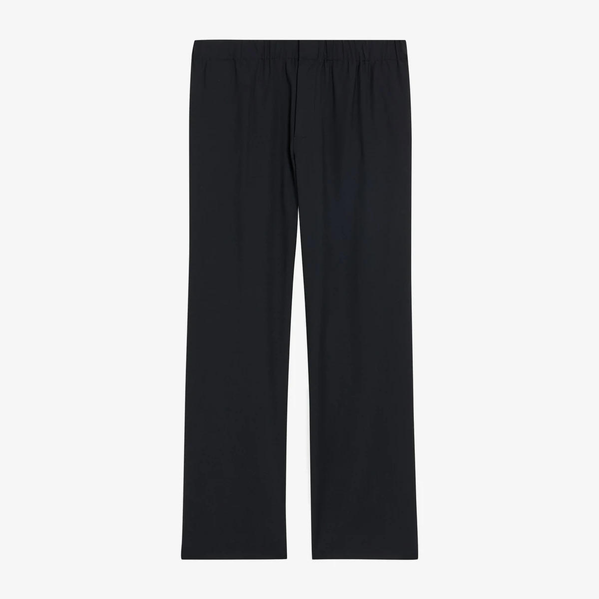 Sandro Wool-Blend Tailored Pants in Navy