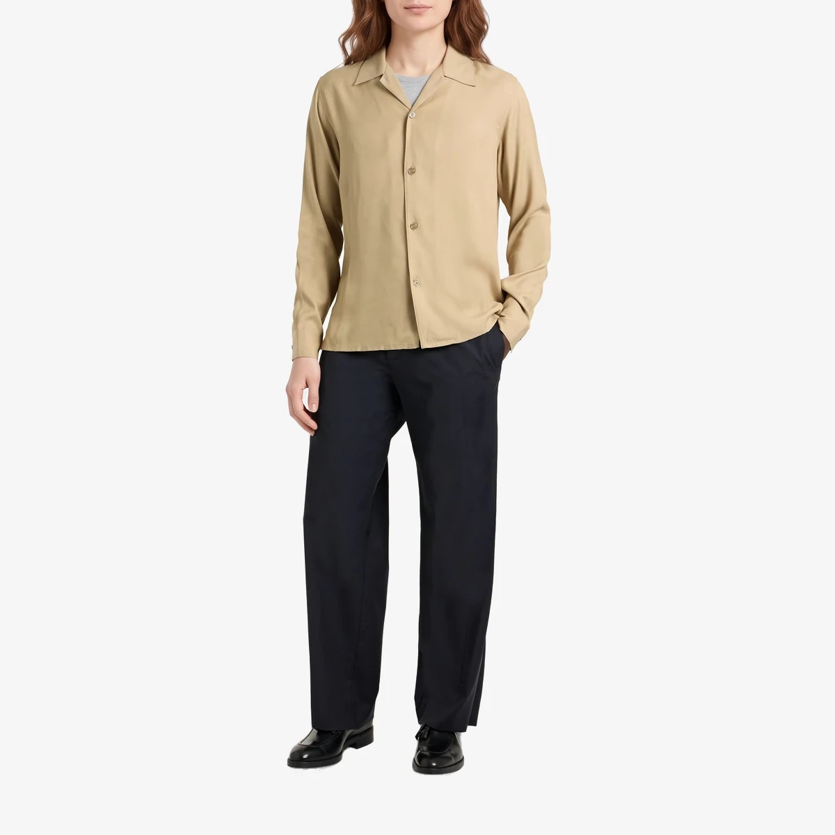 Wool-Blend Tailored Pants вид 2