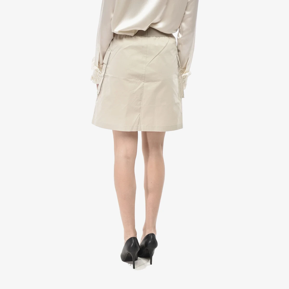 ESSENTIALS Cargo Cotton Blend Skirt view 2