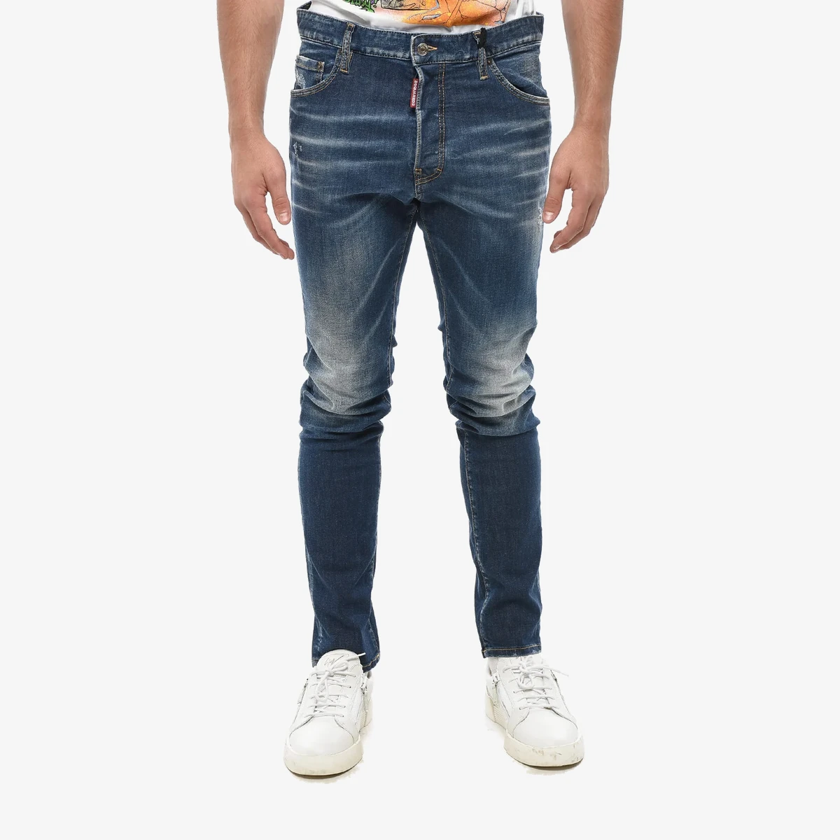 Dsquared2 Regular-Fit Jeans with Regular Waist in Blue