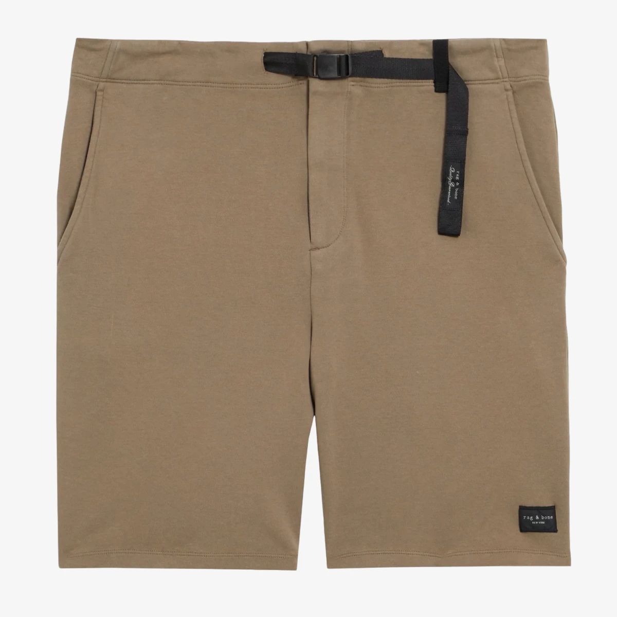 Rag & Bone Archetyle Perry cotton-jersey shorts in Taupe