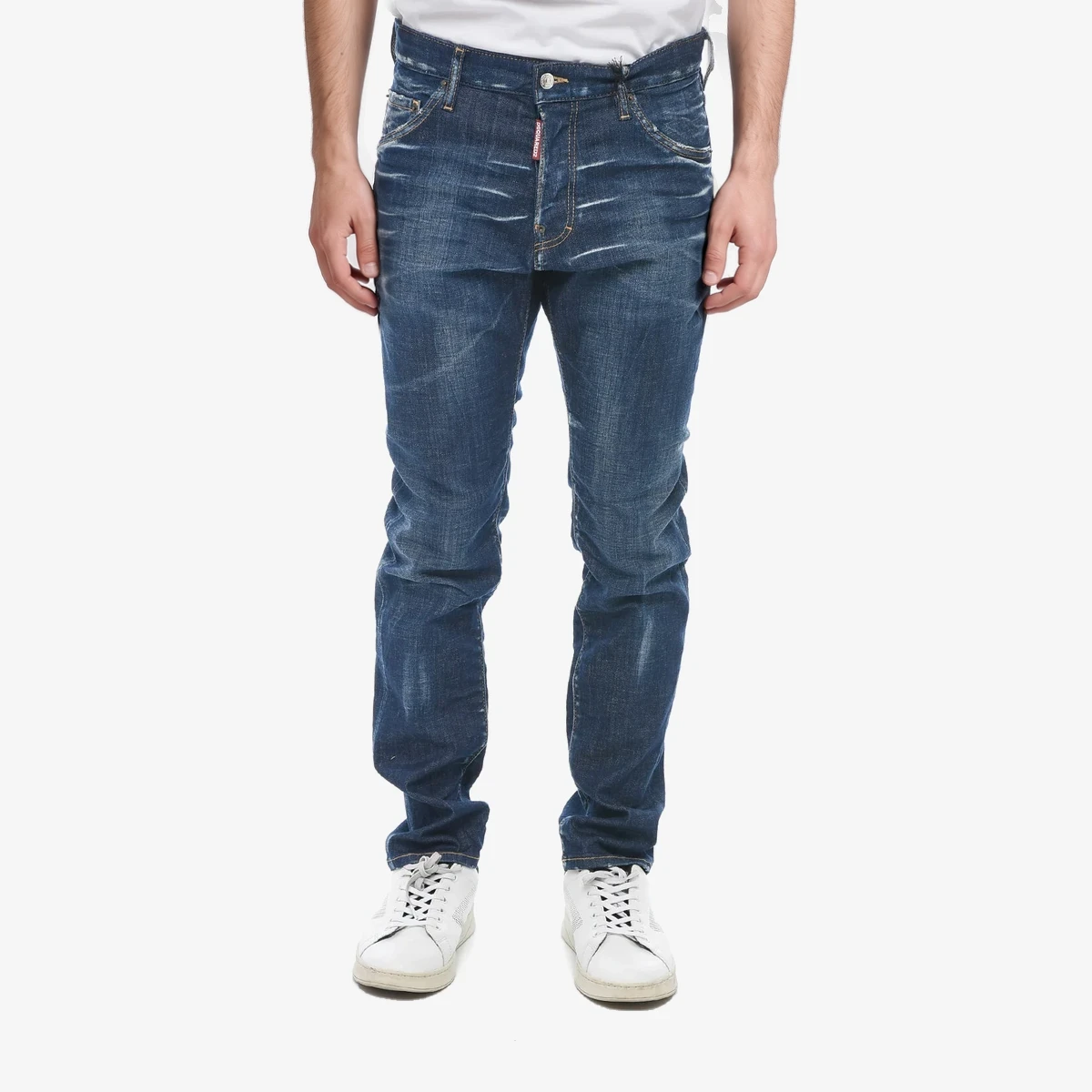 Dsquared2 Jeans COOL GUY with Dark Wash in Blue