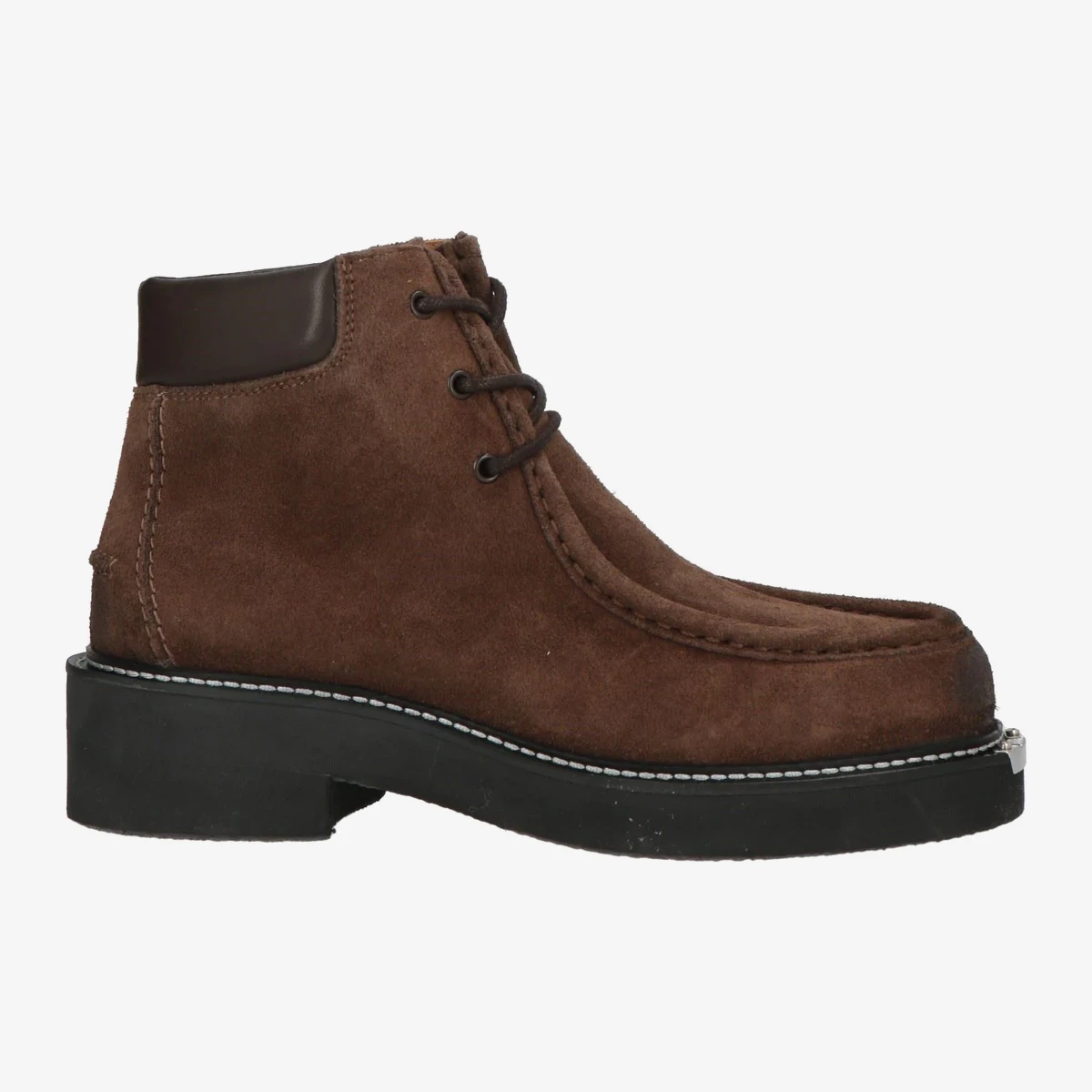 Sandro Ankle Boots in Dark Brown
