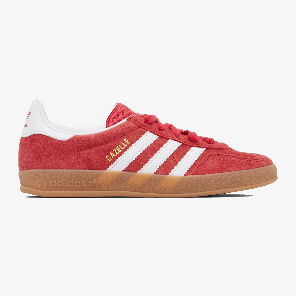 adidas Originals Red Gazelle Indoor Sneakers in Red
