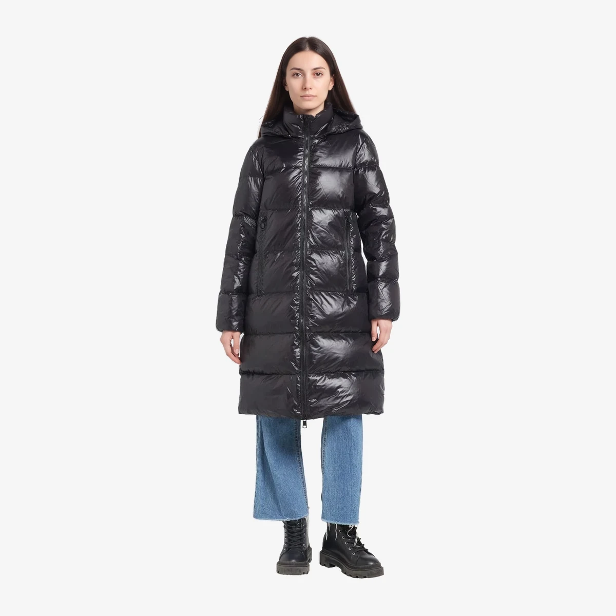 Armani Exchange Down coat in Black
