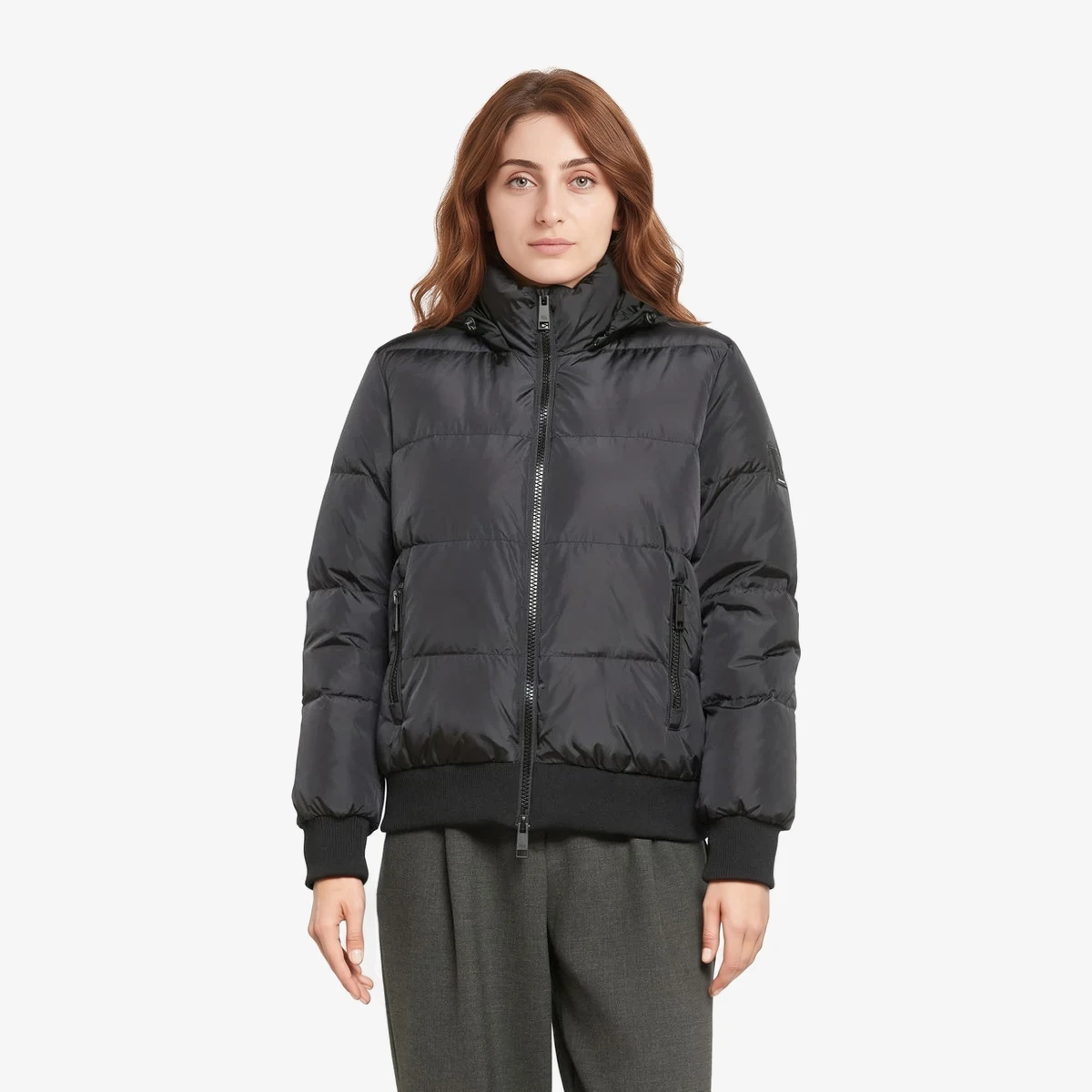 Armani Exchange Down jacket in Black
