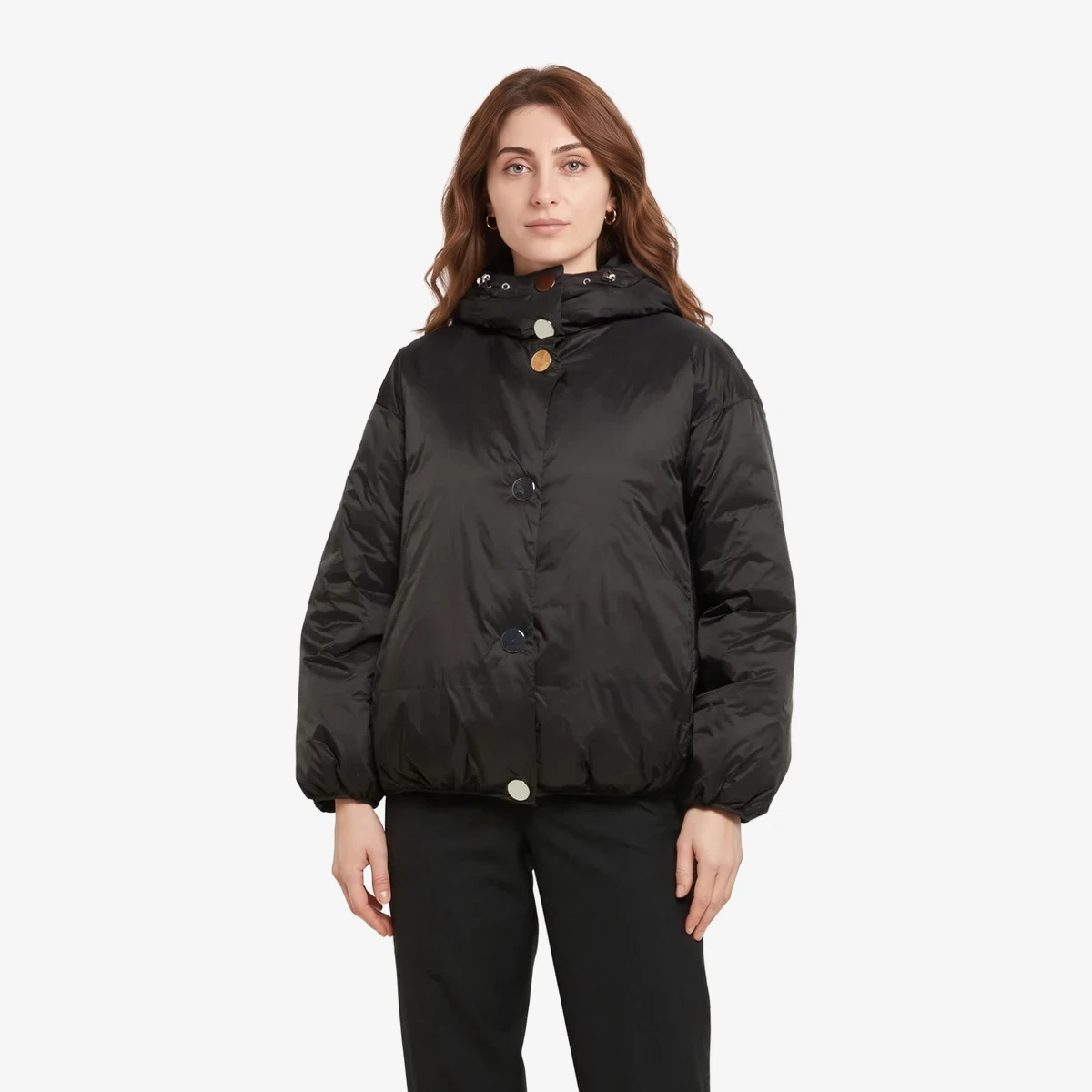 Armani Exchange Padded jacket in Black