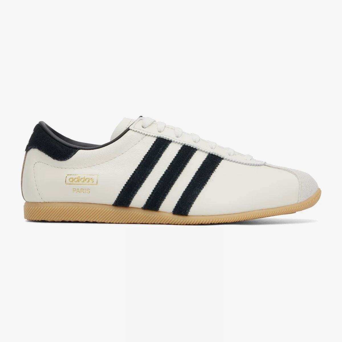 adidas Originals White & Black Paris Sneakers in White