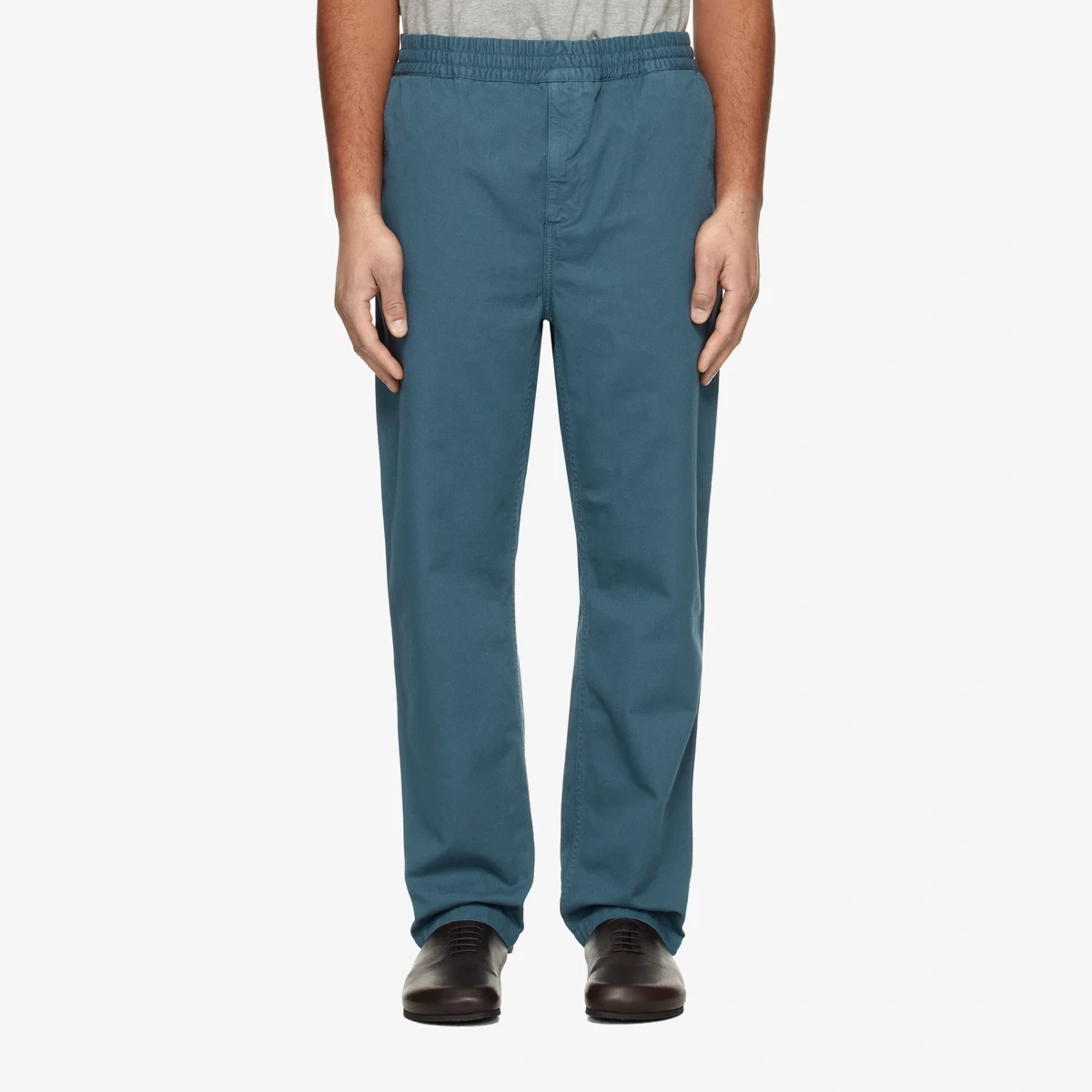 Carhartt WIP Blue Flint Trousers in Blue