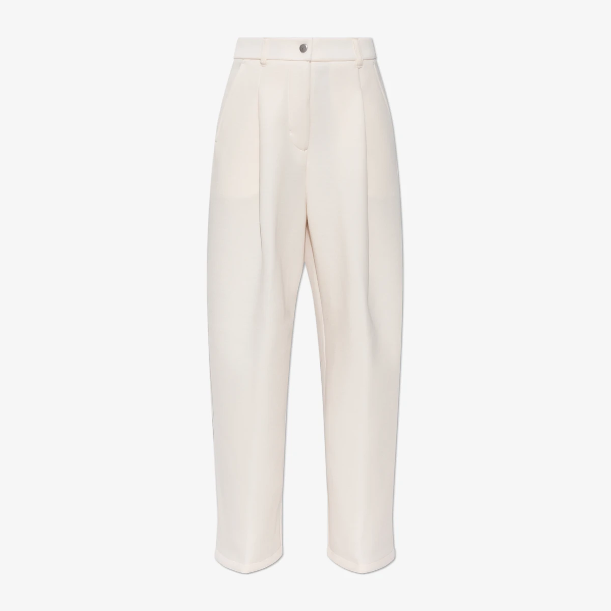 Nike Wide-Leg Trousers in Cream