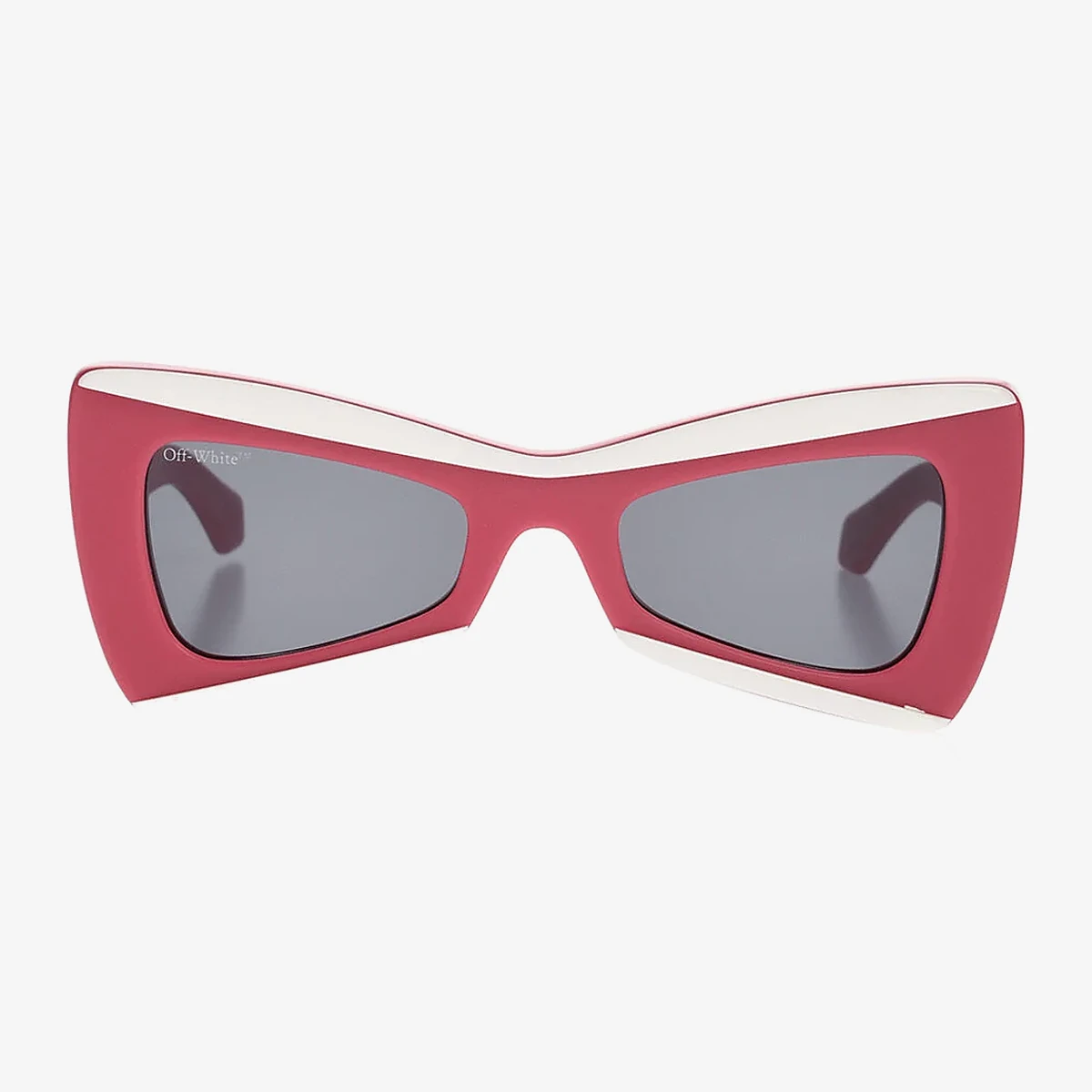 Off-White Bicolour Sunglasses NASHVILLE with Butterfly Frame in White
