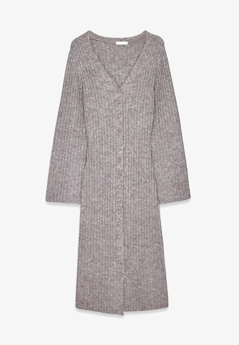 Cardigan - beige melange ხედი 4