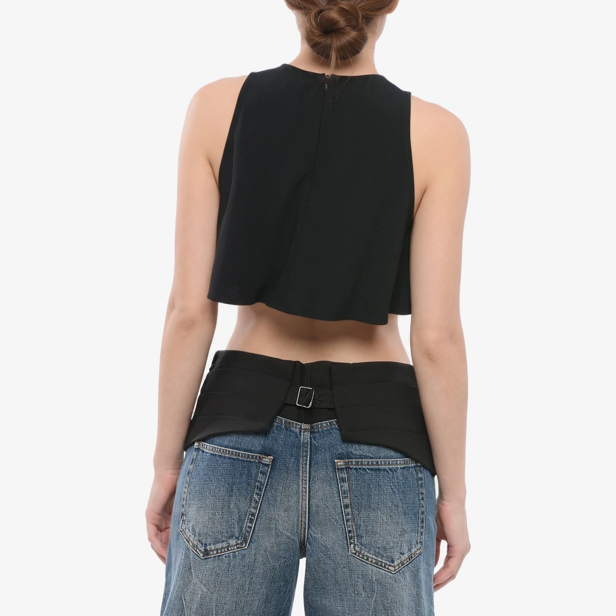 Flared Crop Top view 2