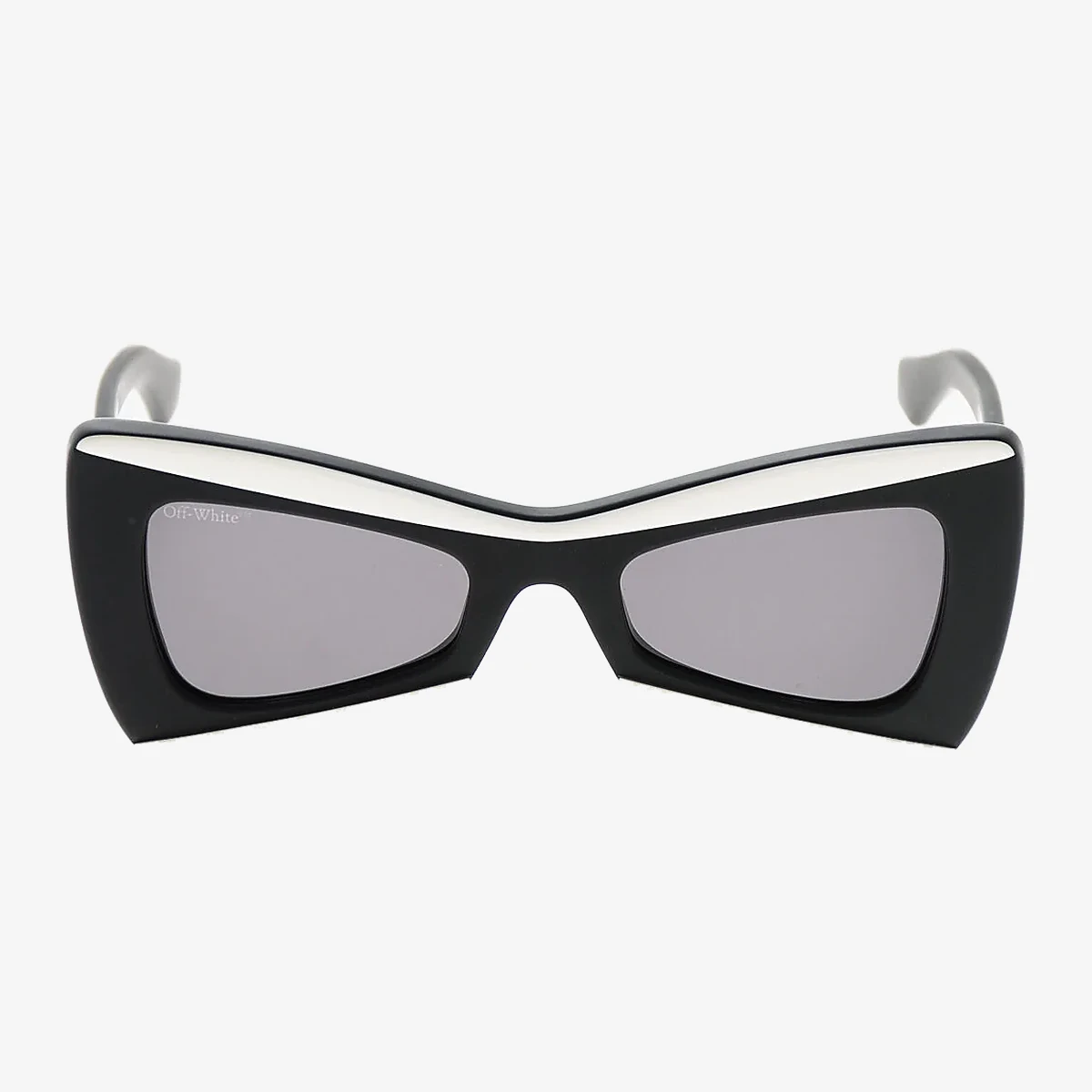Off-White Butterfly Sunglasses NASHVILLE Two-Tone in White
