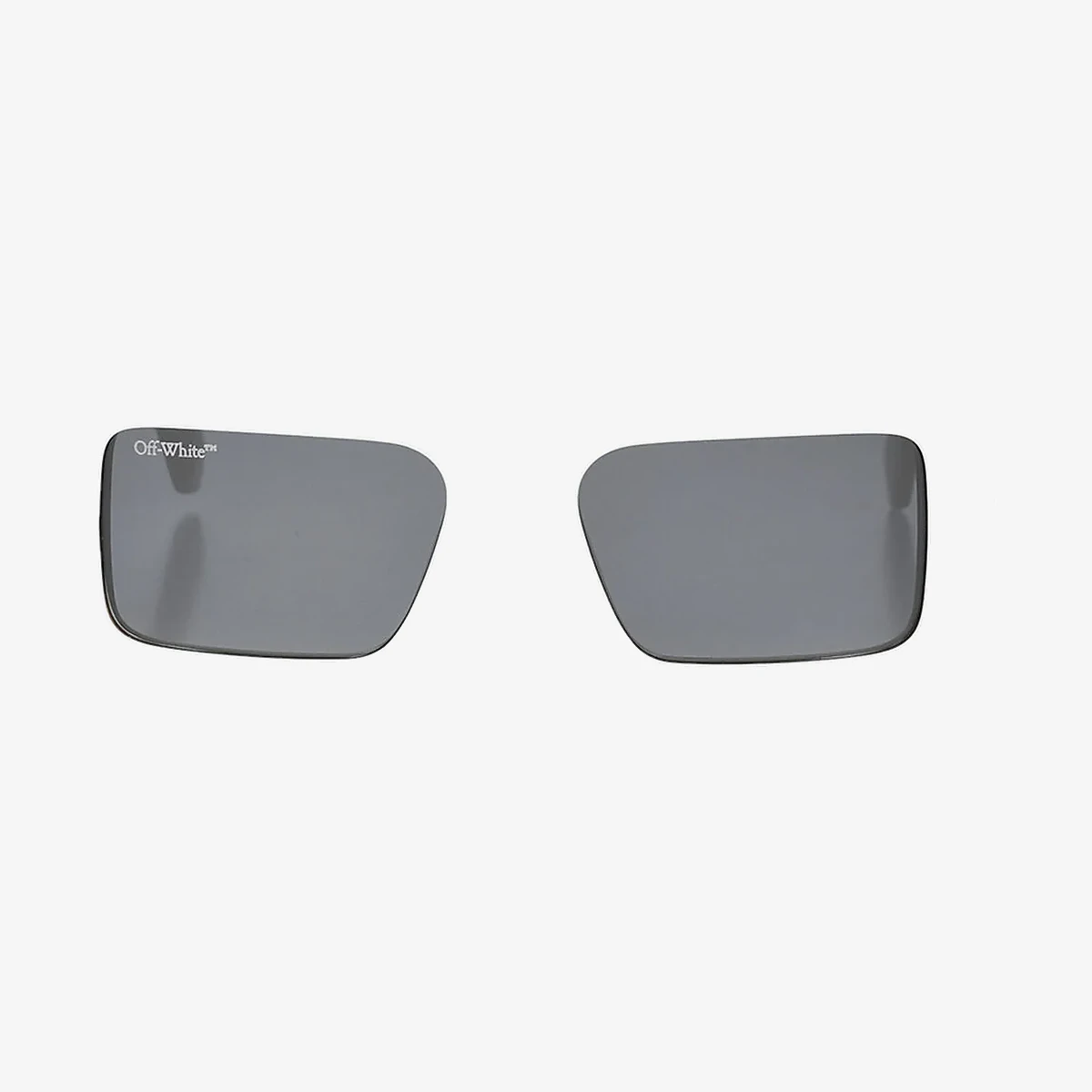 Off-White Square Sunglasses MILANO with Oversized Logo Temples in White
