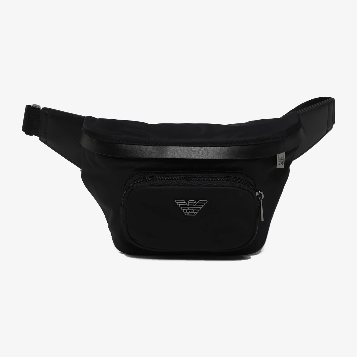 EMPORIO ARMANI Cintura Leather Bag in Black