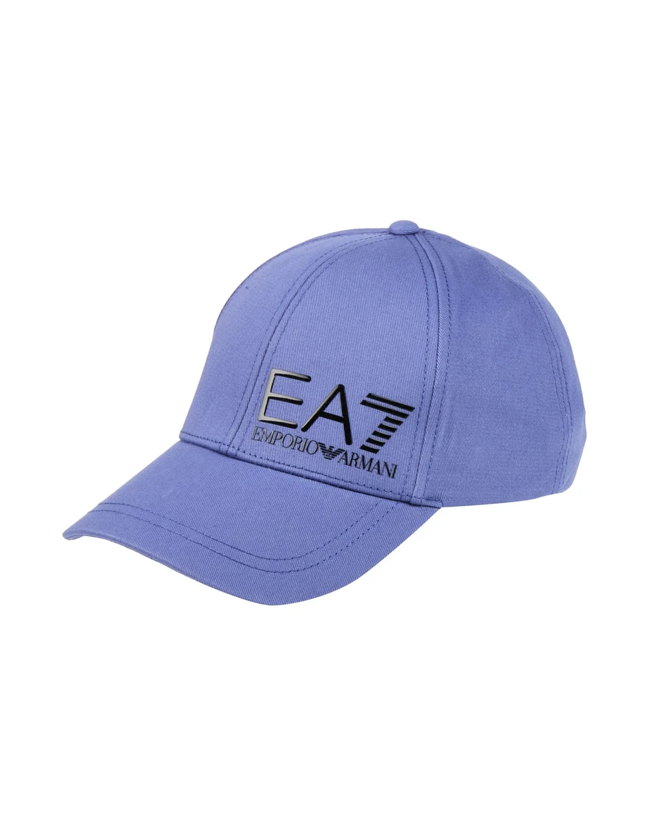 EA7 Gabardine Baseball Cap in Navy