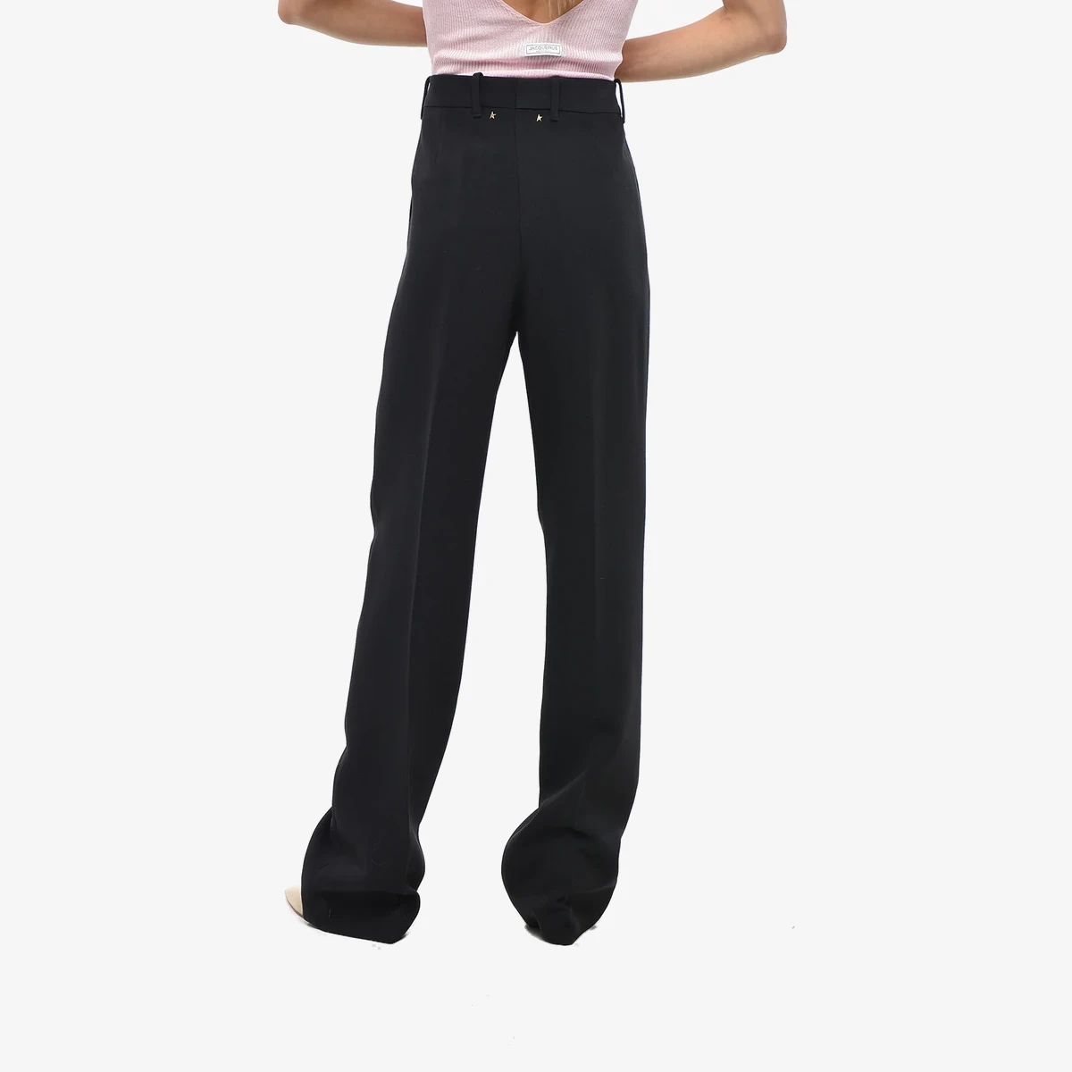 Wool-Blend Trousers MAEWA with Front Pleats вид 3