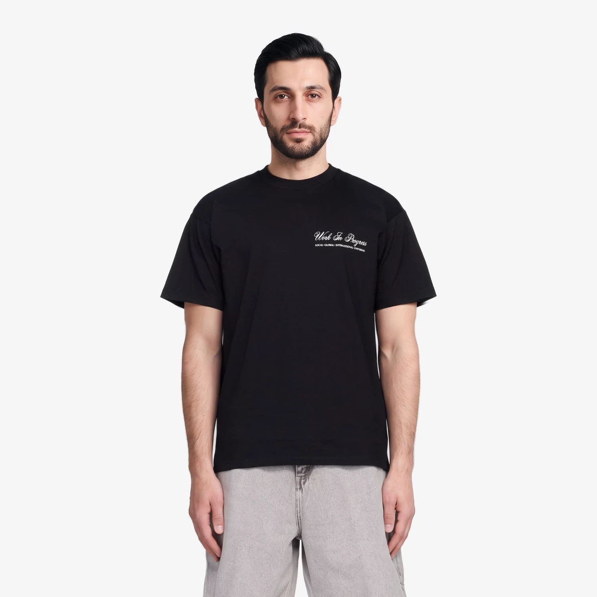 Carhartt WIP Black Cloud Heart T-shirt in Black