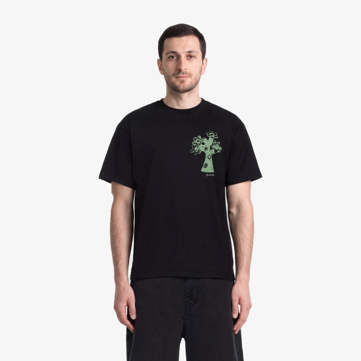 Carhartt WIP Black Forma T-shirt in Black