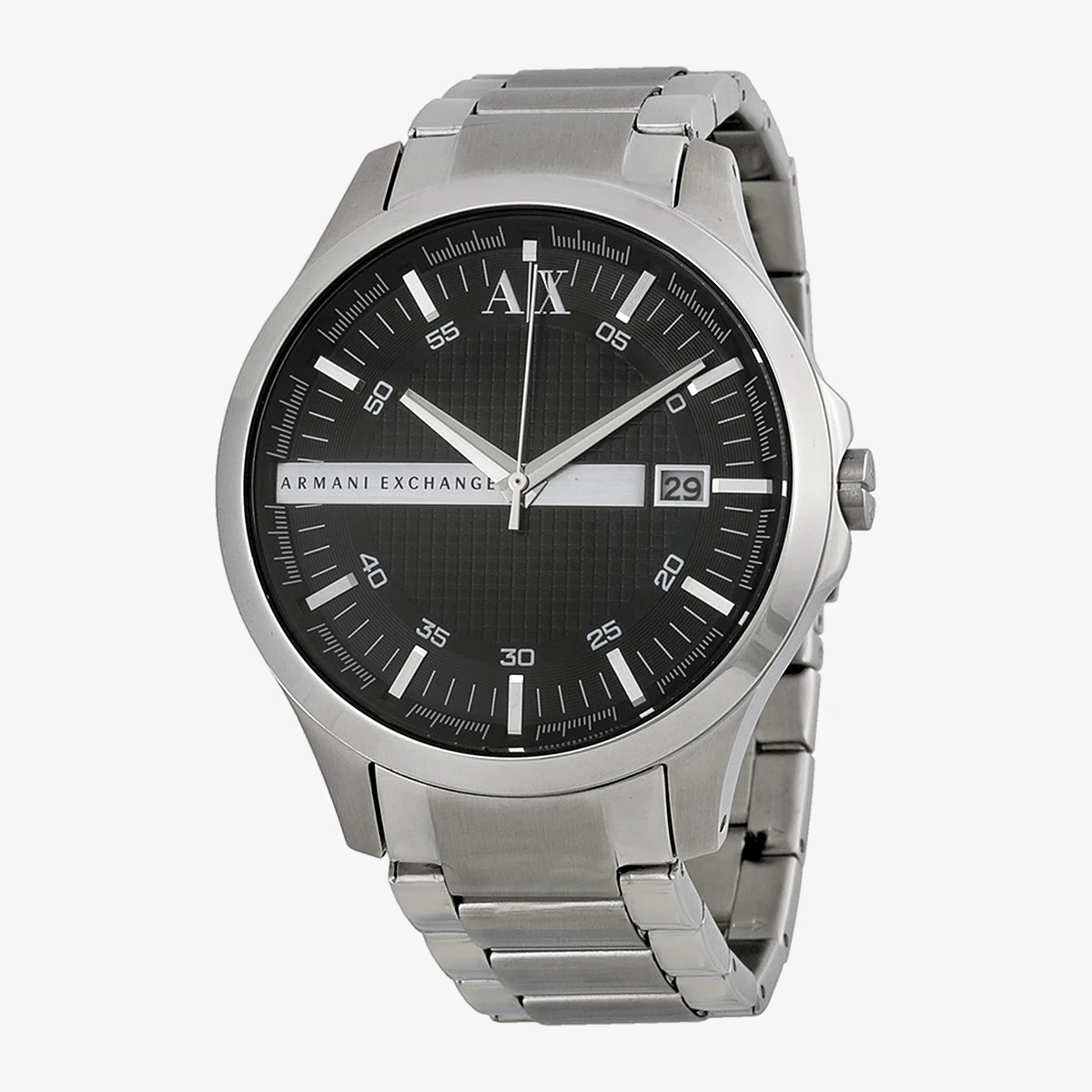 Armani Exchange Black Dial Stainless Steel Men's Watch AX2103 — Чёрный