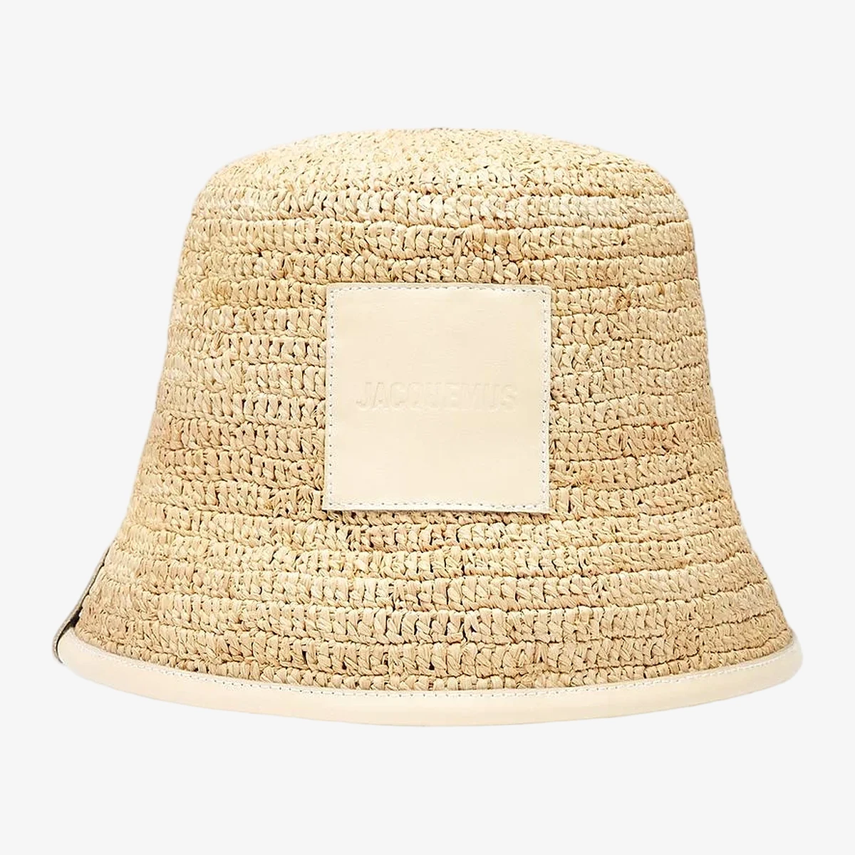 Jacquemus Bucket hat Le Bob Soli in Ecru
