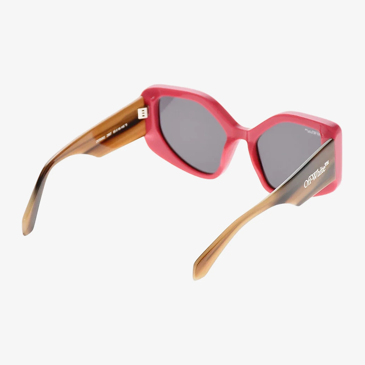 Oversize Butterfly Sunglasses DENVER with Contrasting Temples view 3