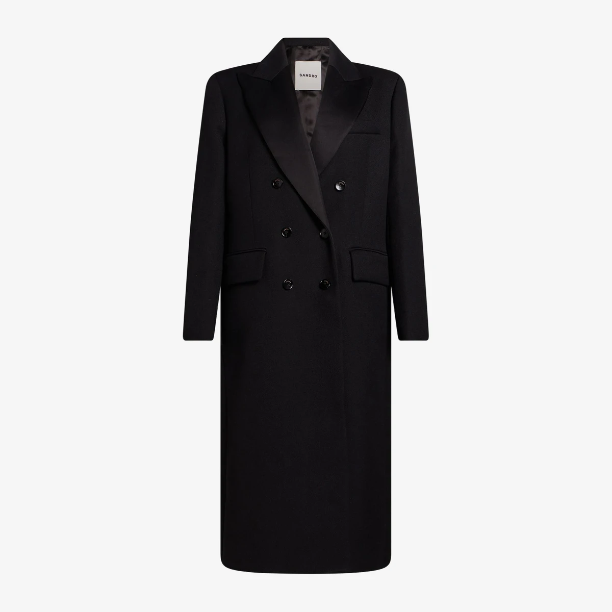 Sandro Coat in Black