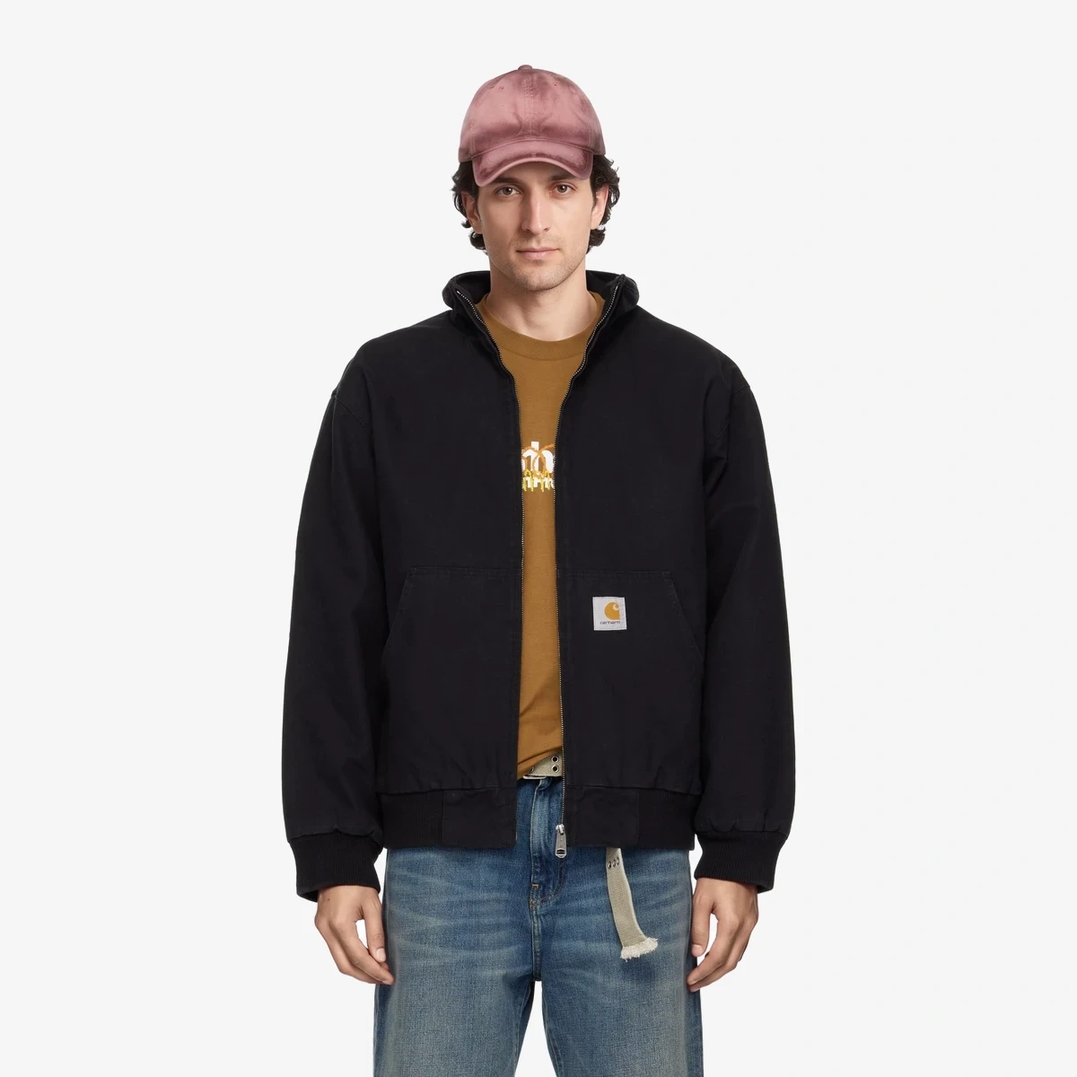 Carhartt WIP Black Ravon Jacket in Black