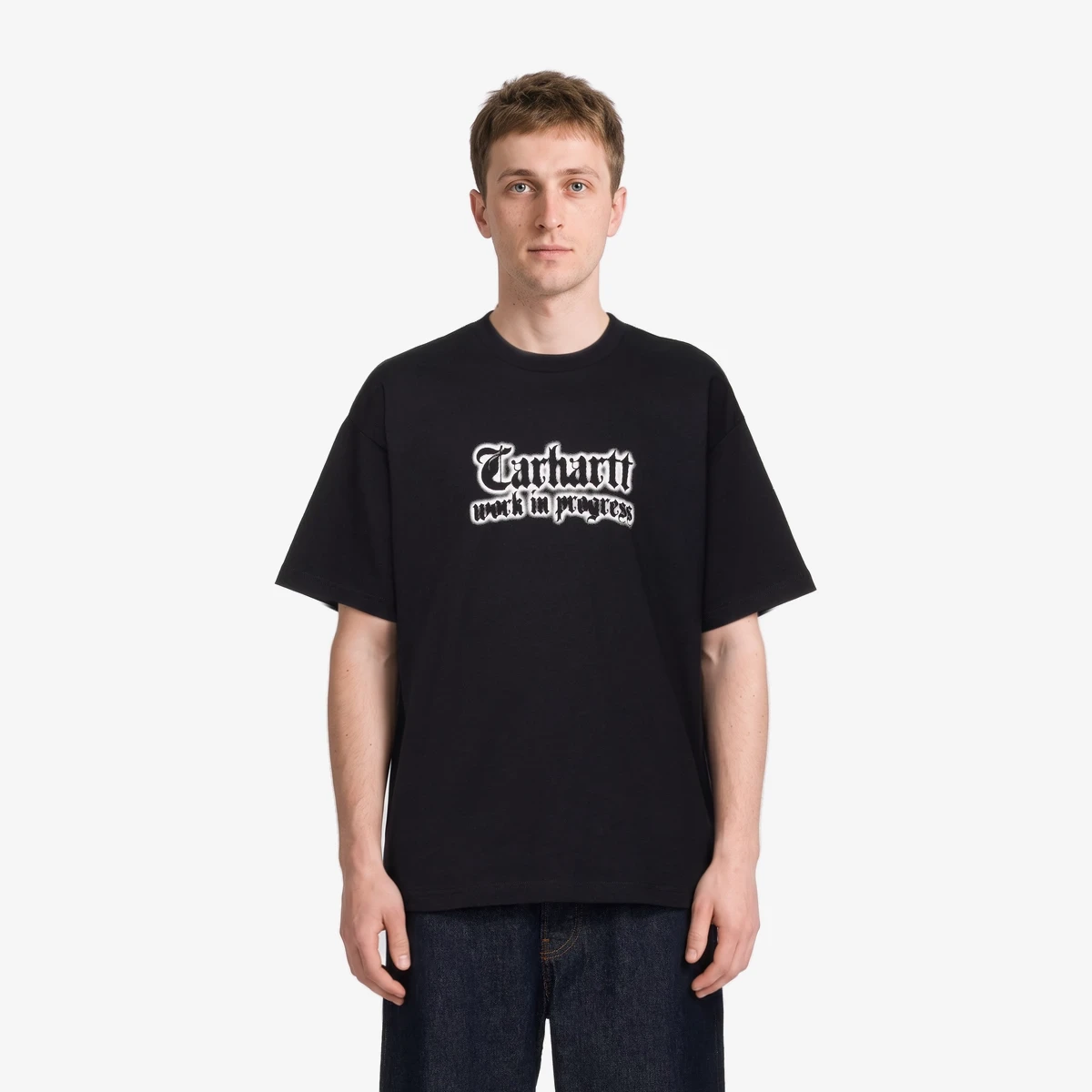 Carhartt WIP Black S/S World Tour T-shirt in Black