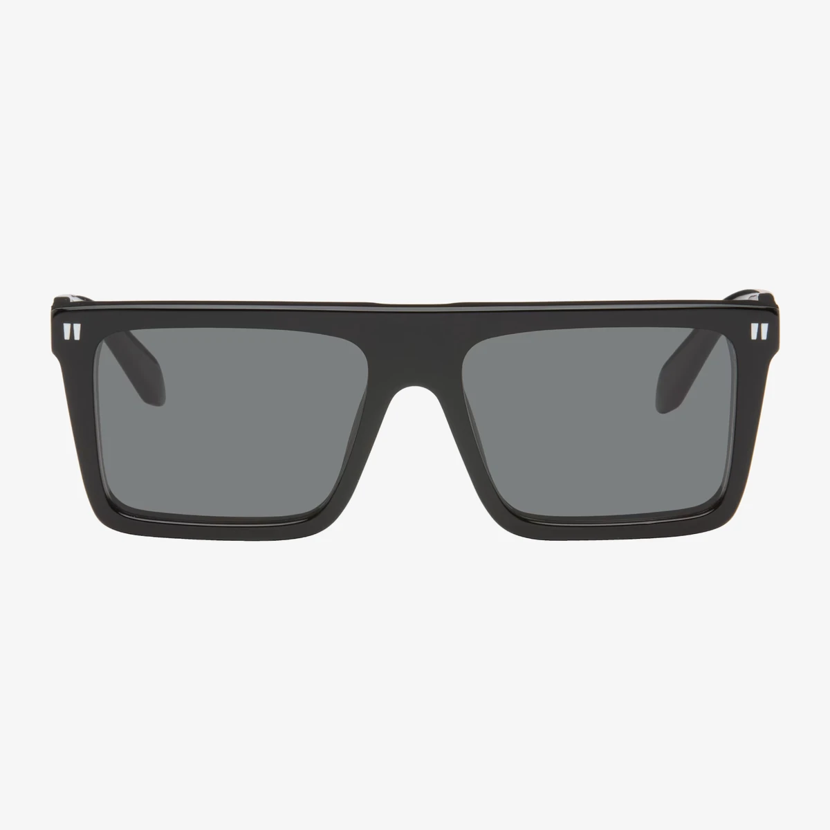 Off-White Black Bridgeport Sunglasses in Black