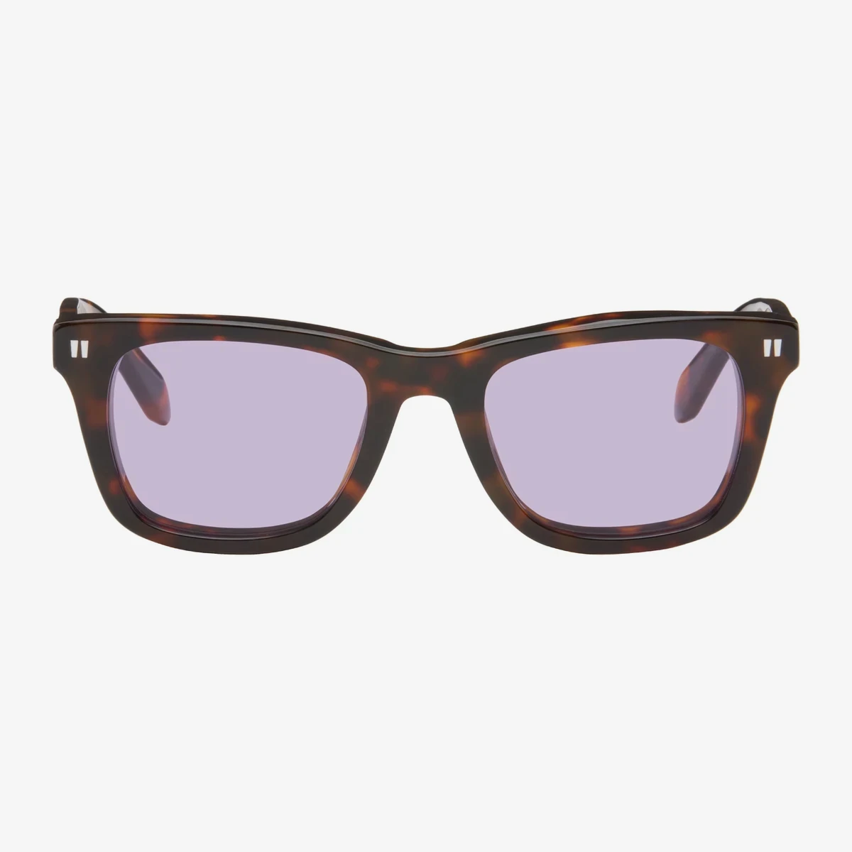 Off-White Brown Katy Sunglasses in Brown
