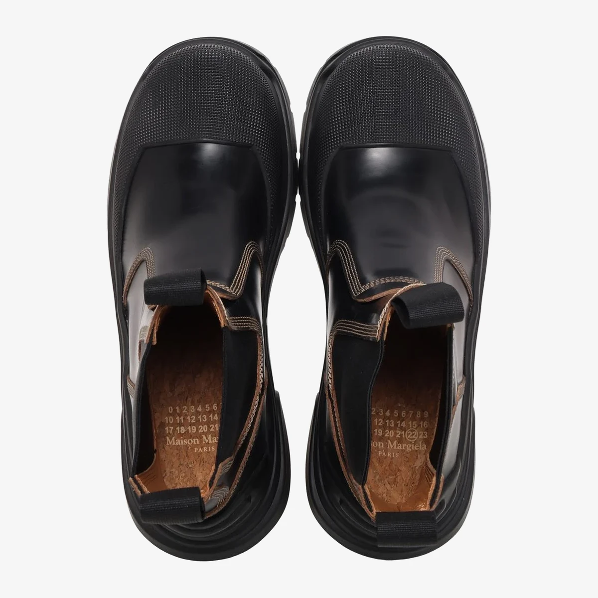Maison Margiela Chelsea boots in Black