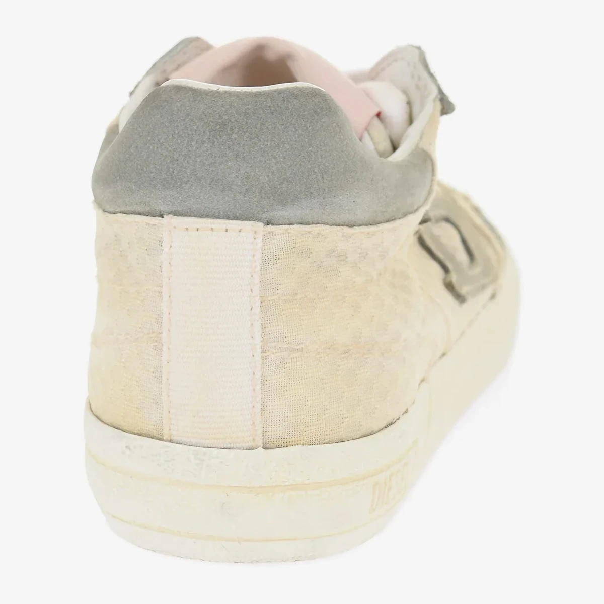Canvas Low-Top Sneakers S-LEROJI with Contrast Details вид 2