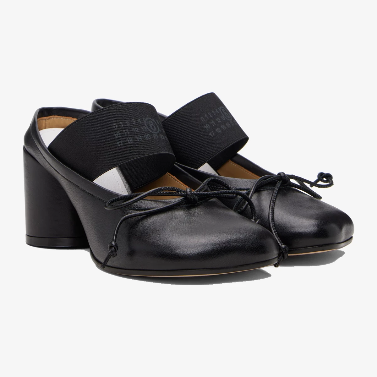 Black Anatomic Numeric Sandal Heels вид 4