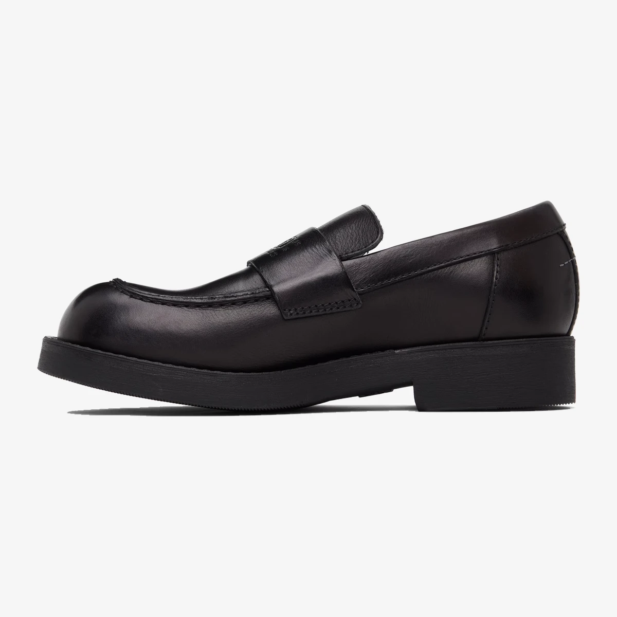 Black City Biker Loafers view 2