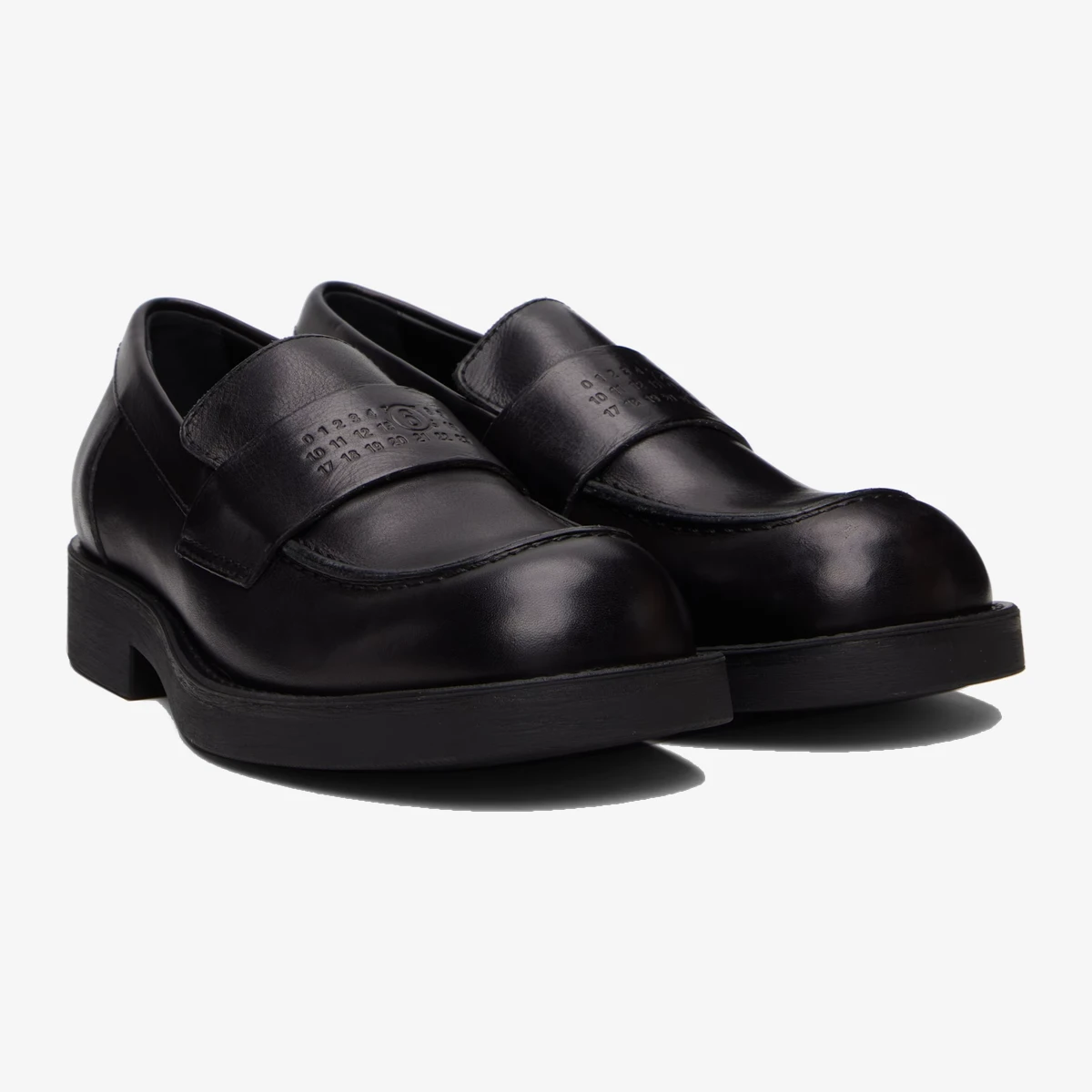 Black City Biker Loafers view 3