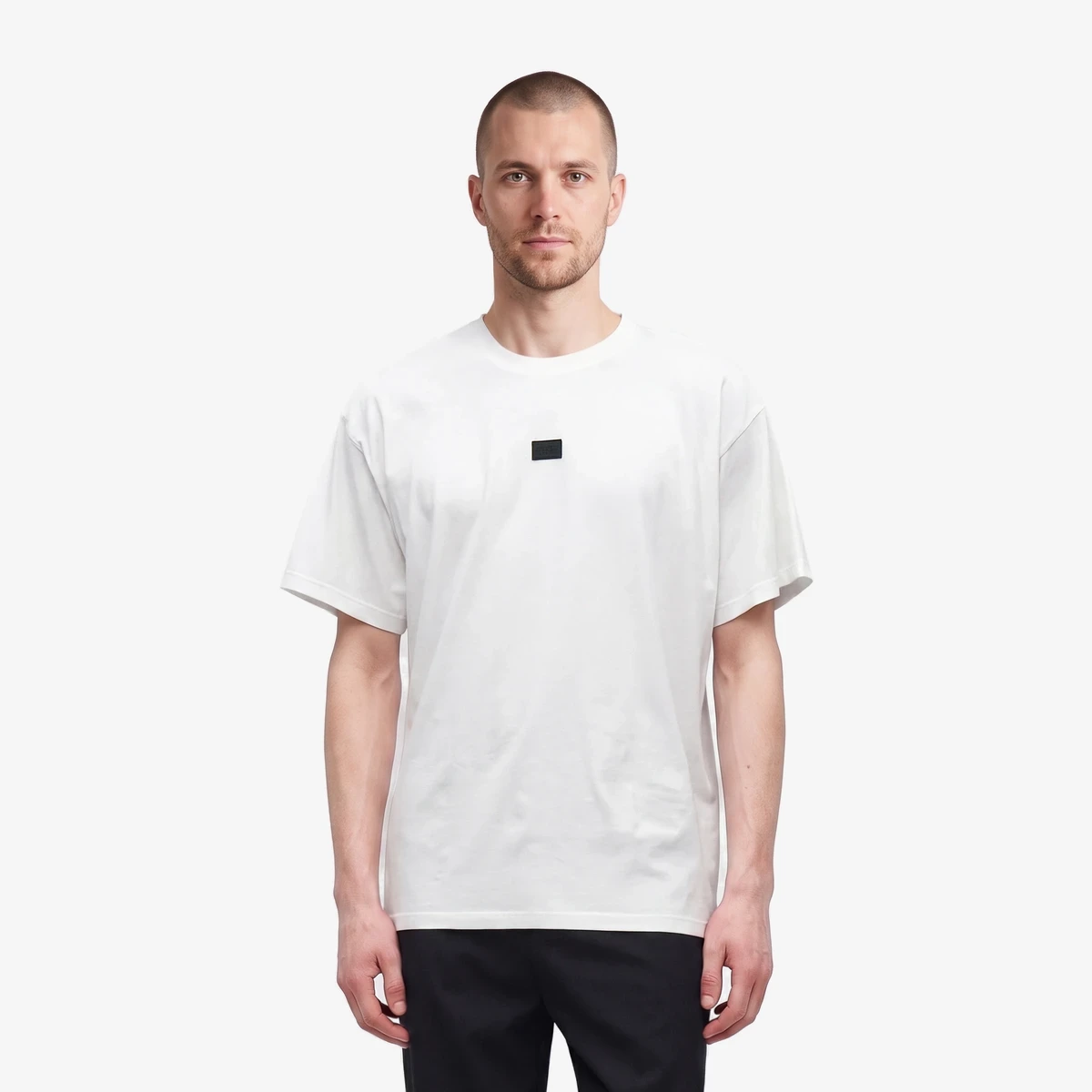 MM6 Maison Margiela Basic T-Shirt in Off-White