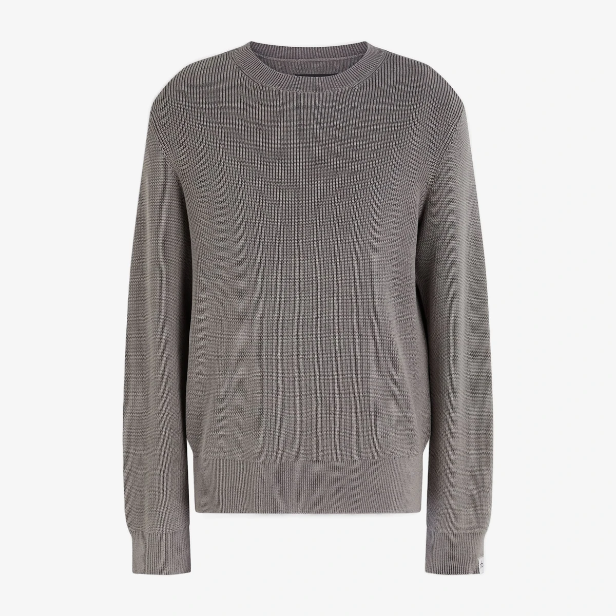 Rag & Bone Dexter Ribbed Cotton-Blend Sweater in Grey
