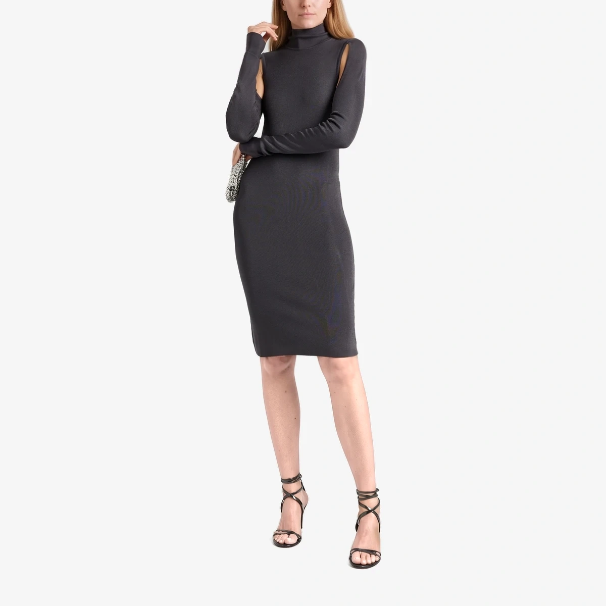 Cutout Stretch-Knit Dress вид 2