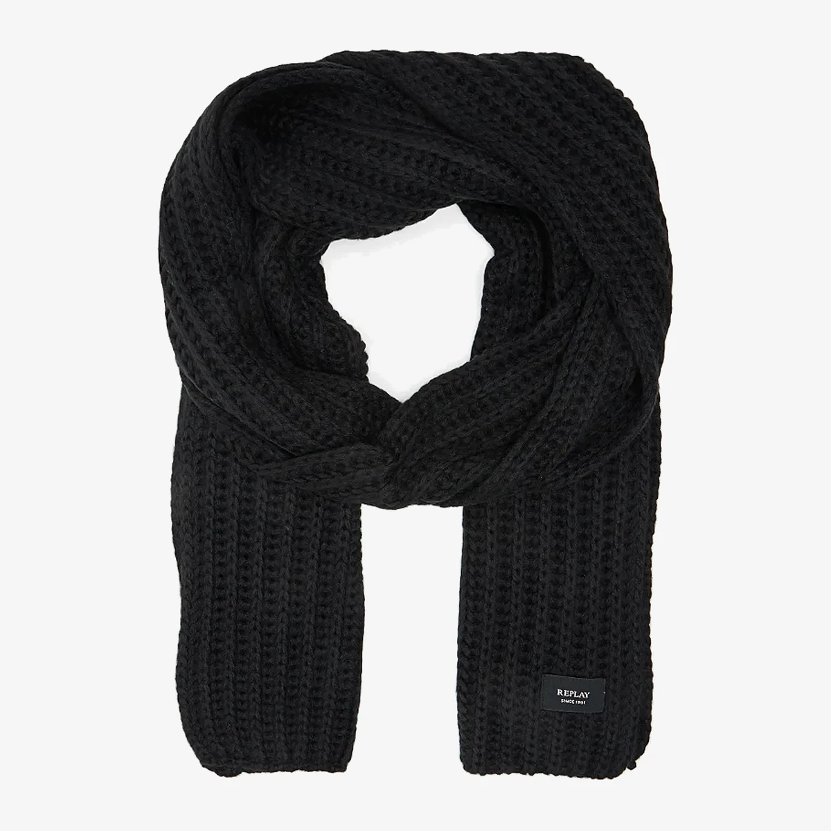 Replay AX9258.000.A1003B Scarf in Black