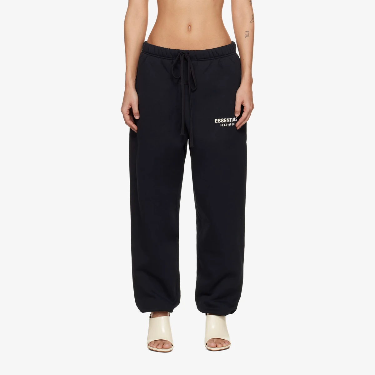 Fear of God Essentials Black Classic Sweatpants in Black