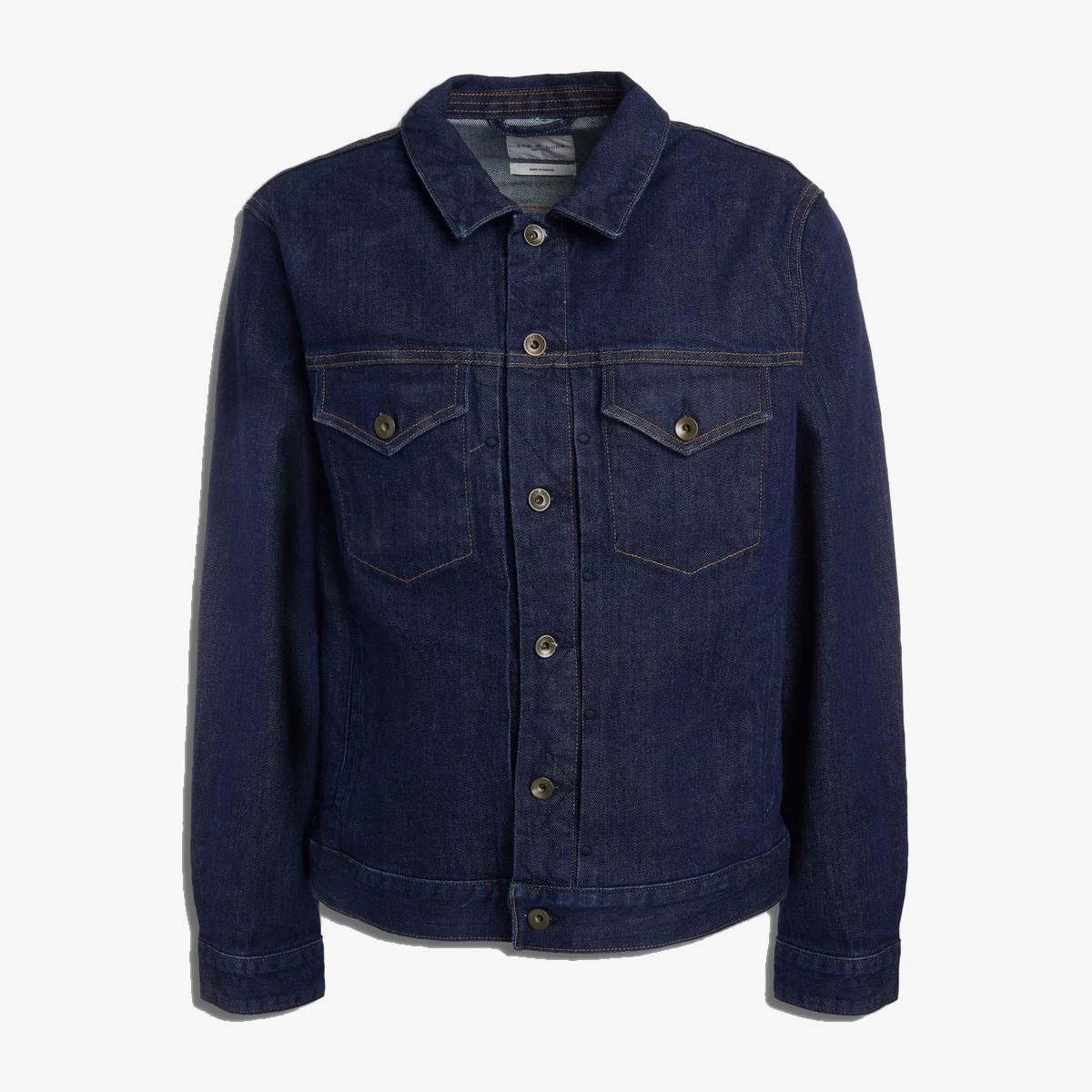 Rag & Bone Definitive Denim Jacket in Blue