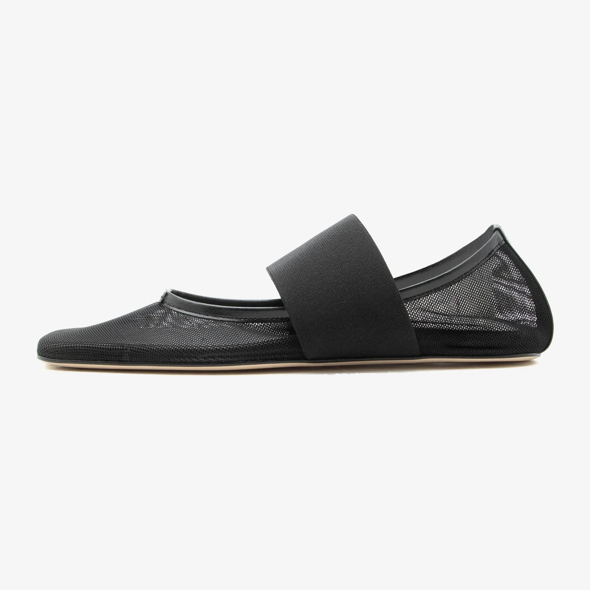 Maison Kitsuné Riemchenballerina in Black
