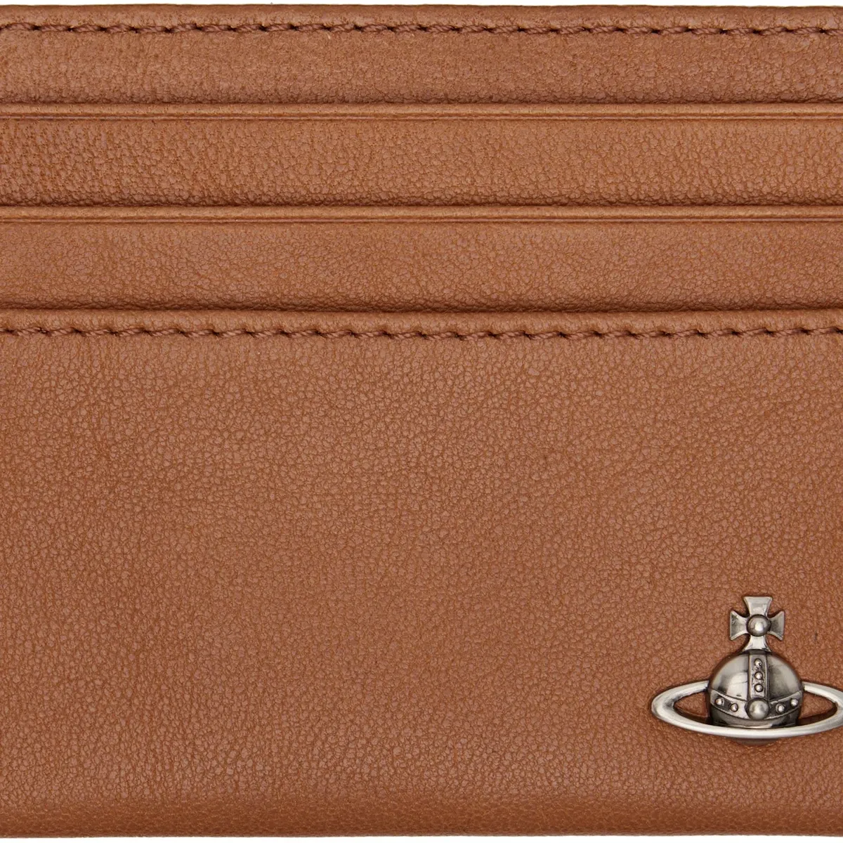 Vivienne Westwood Brown Slim Card Holder in Brown