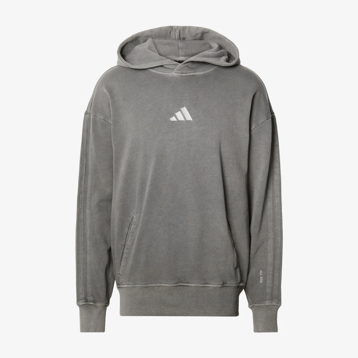 adidas Sportswear All SZN French Terry Washed Hoodie — Чёрный