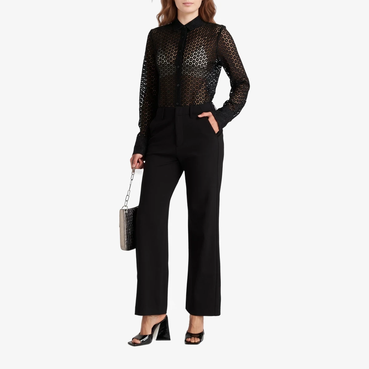 Yvette Corded Lace Shirt view 2